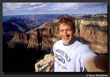 photo of me at the Grand Canyon